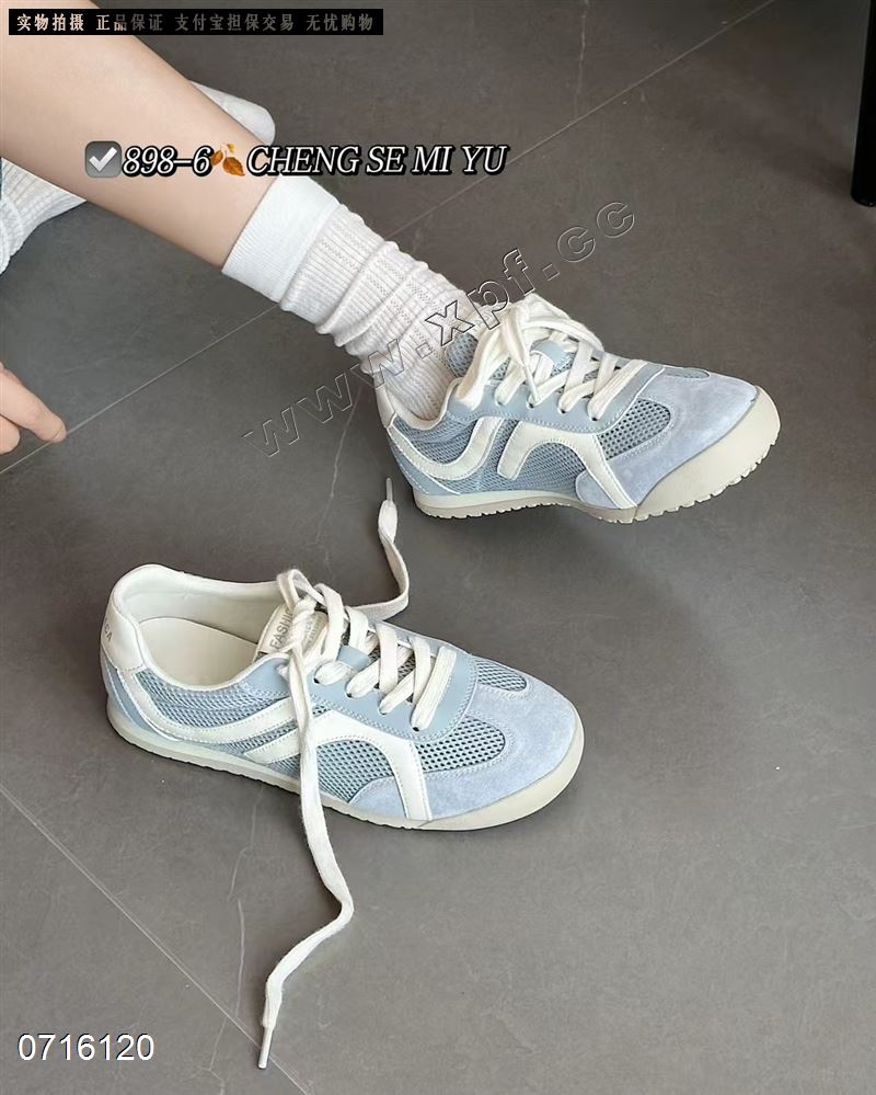 时尚休闲鞋898-6  黄色5567778蓝色5567清货