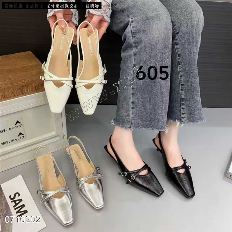 包头后空女凉鞋605