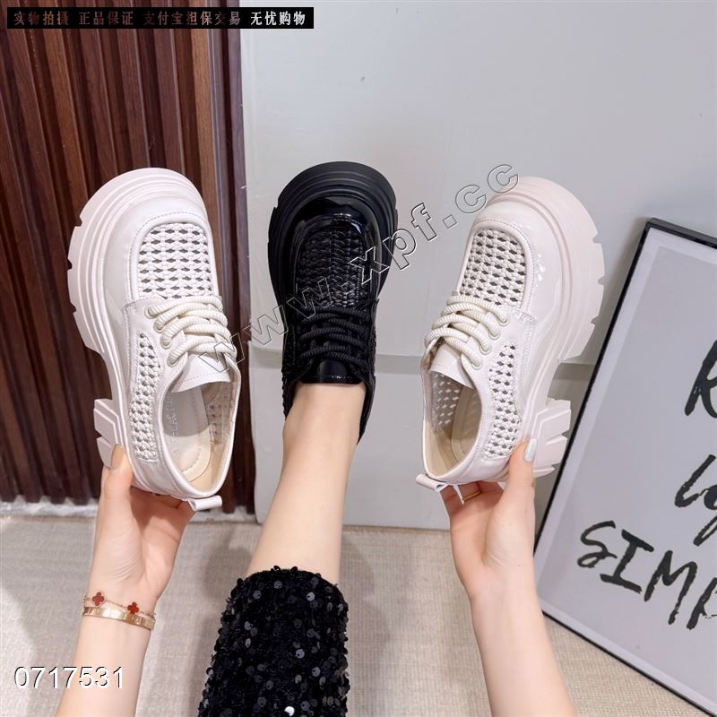 新款镂空单鞋乐福鞋66-12