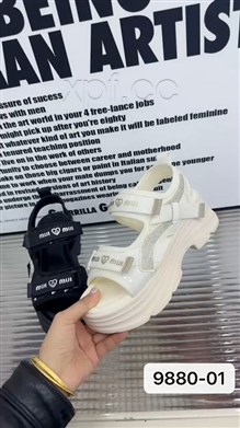 厚底凉鞋9880-01