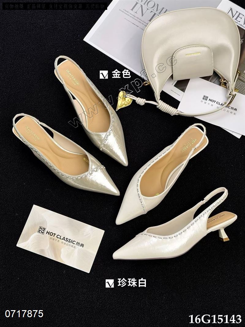 包头后空女凉鞋15143