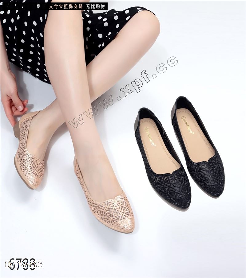 新款网鞋软底软面单鞋6788