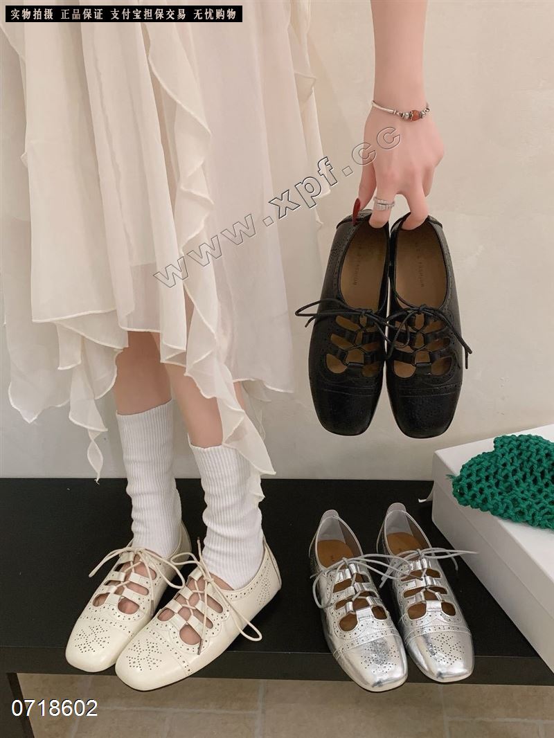 新款镂空法式小单鞋11862