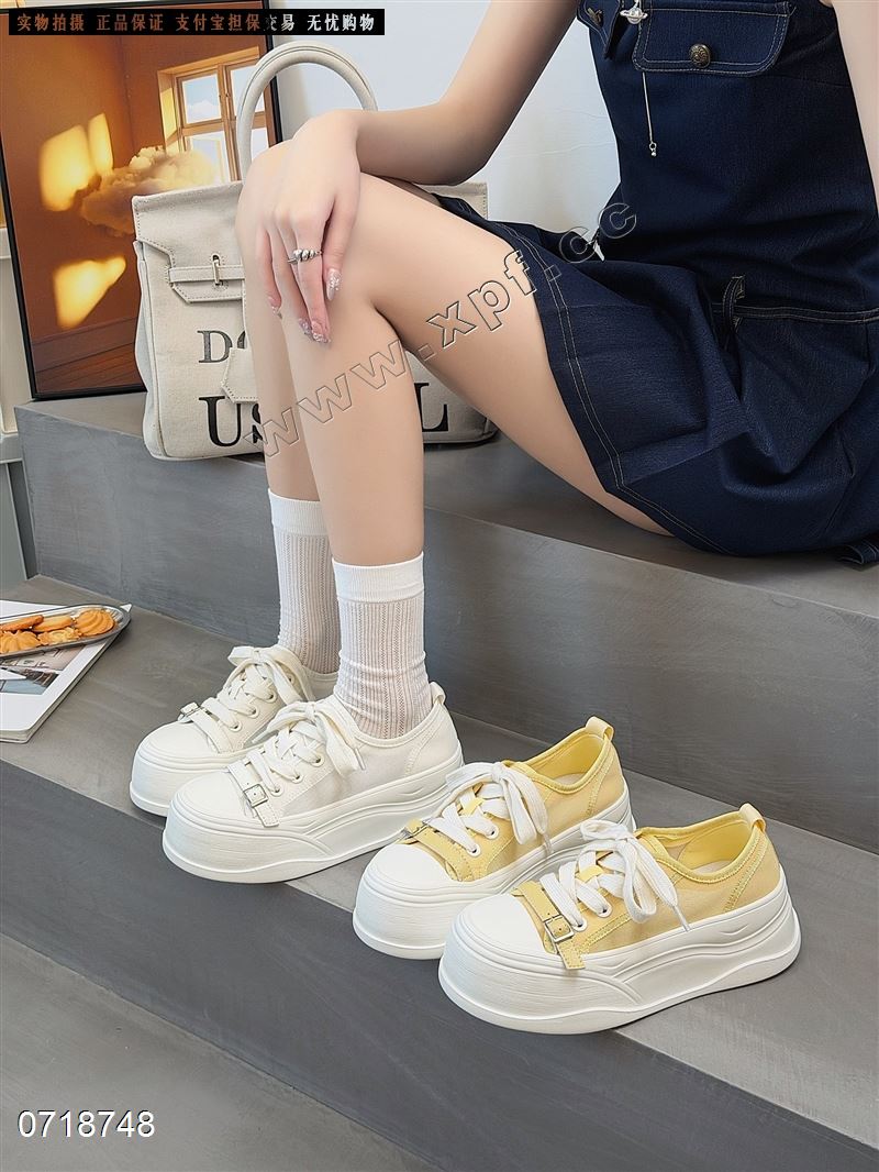 新款冰丝网厚底休闲鞋9822