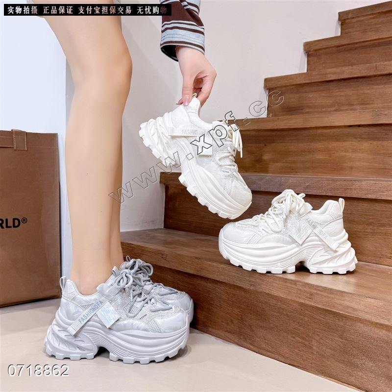 新款厚底休闲网鞋5177-1