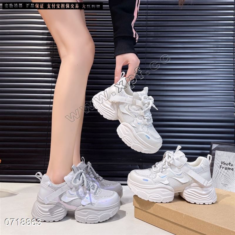 新款厚底休闲网鞋5122-1