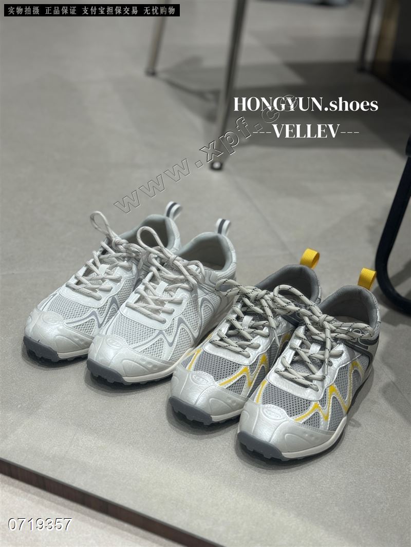 新款增高厚底百搭经典韩系德训真皮透网德训12791