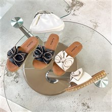 新款头层牛皮超软牛筋气垫底拖鞋8853