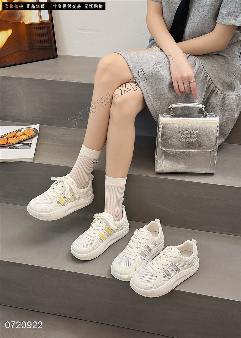 新款小白鞋水上漂鞋透气网休闲鞋9829