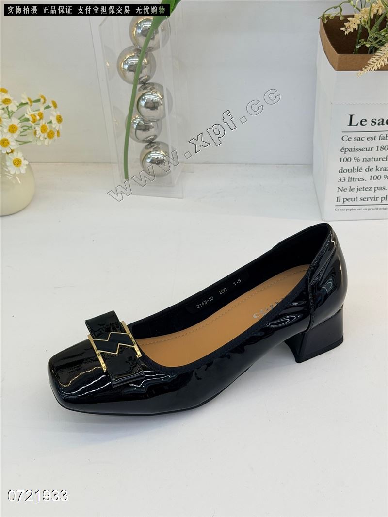 头层牛皮单鞋2163-10