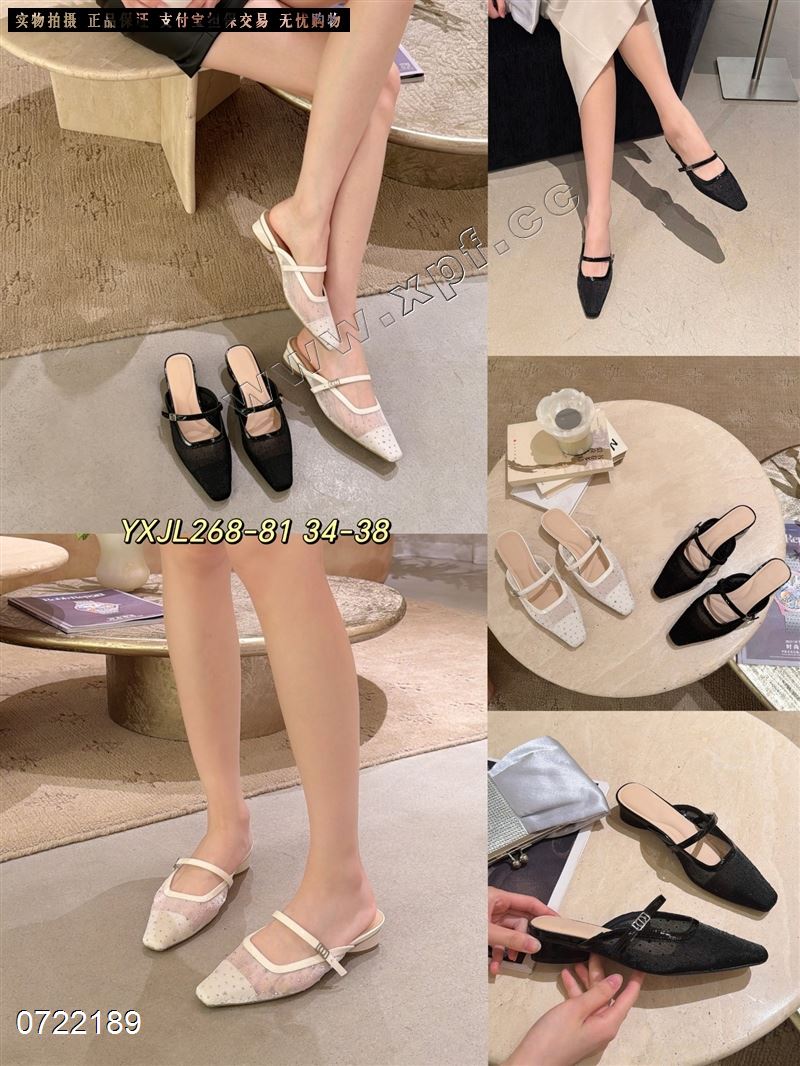 新款包头女拖鞋268-81