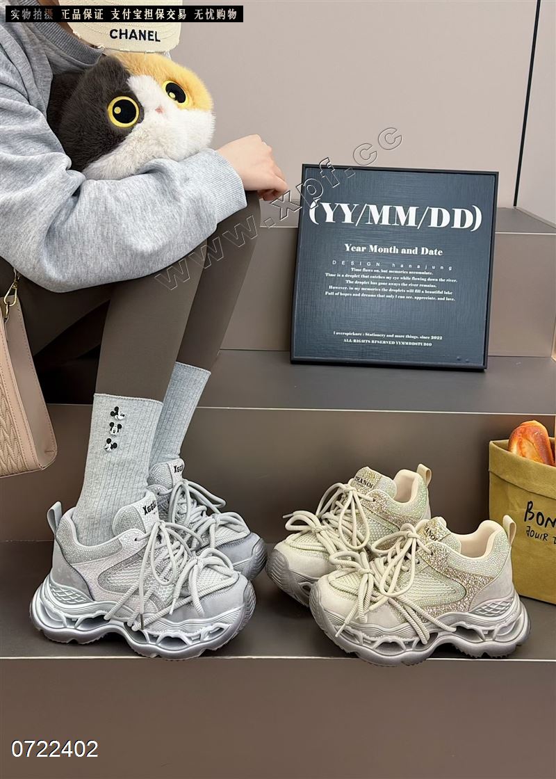 新款厚底休闲鞋老爹鞋566-2