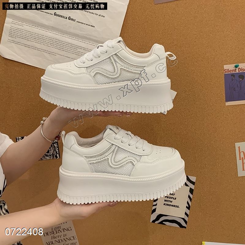 新款厚底休闲网鞋2663