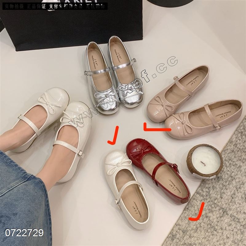 新款浅口平底小单鞋