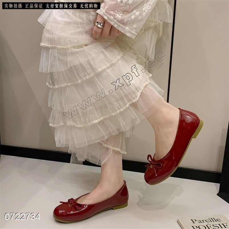 新款浅口平底小单鞋