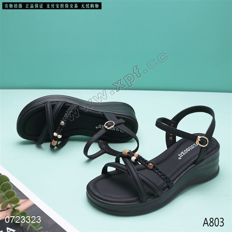 新款厚底凉鞋803