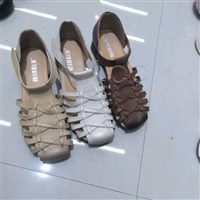 头层牛皮女凉鞋 90551