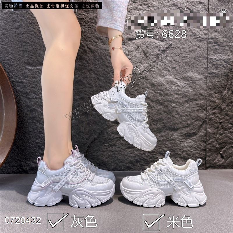 新款厚底休闲鞋老爹鞋6628