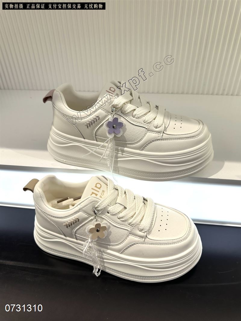 新款小白鞋厚底增高小白鞋0932