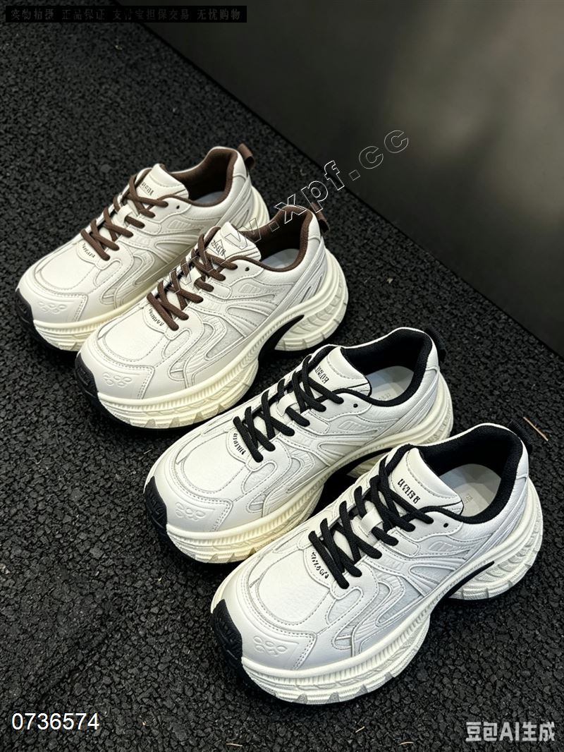 复古厚底增高百搭运动休闲鞋9878