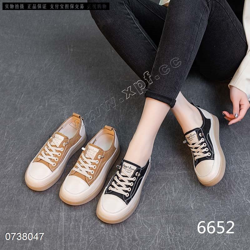 新款头层牛皮休闲鞋6652