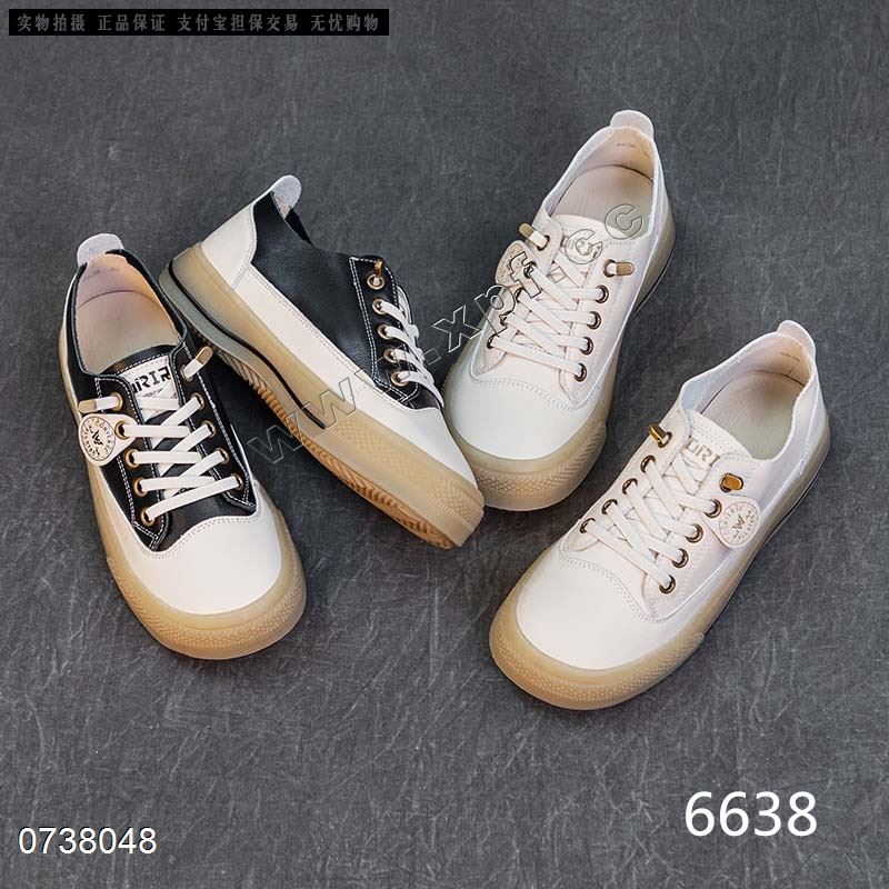 新款头层牛皮休闲鞋6638