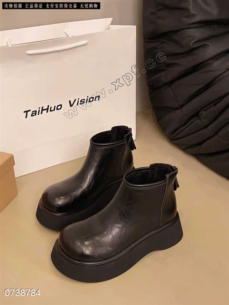 厚底短靴09一833