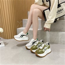 新款7cm老爹鞋女韩版ins风小个子运动休闲鞋时尚厚底内增高跑步鞋8681