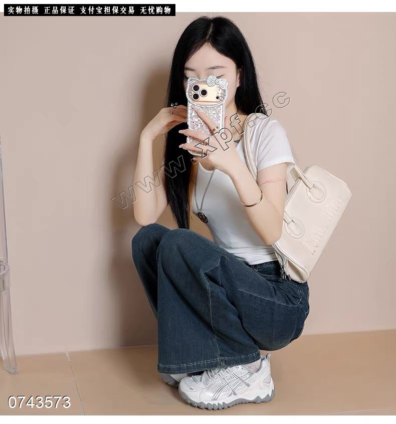 新款厚底透气百搭显脚小运动休闲鞋5062