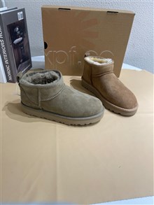 磨砂皮雪地靴6109