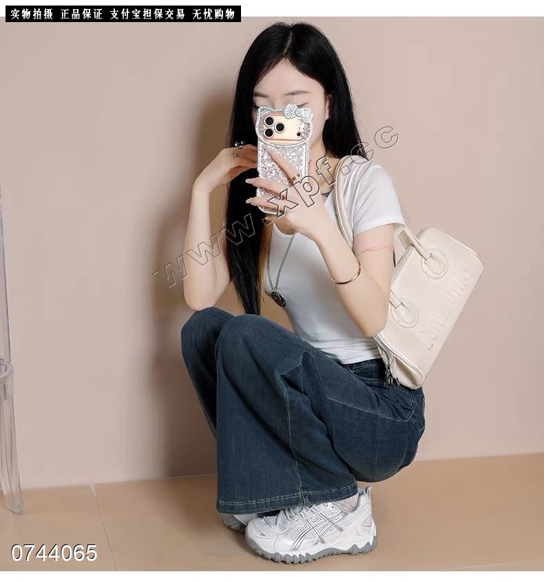 厚底透气百搭显脚小运动休闲小白鞋 5062