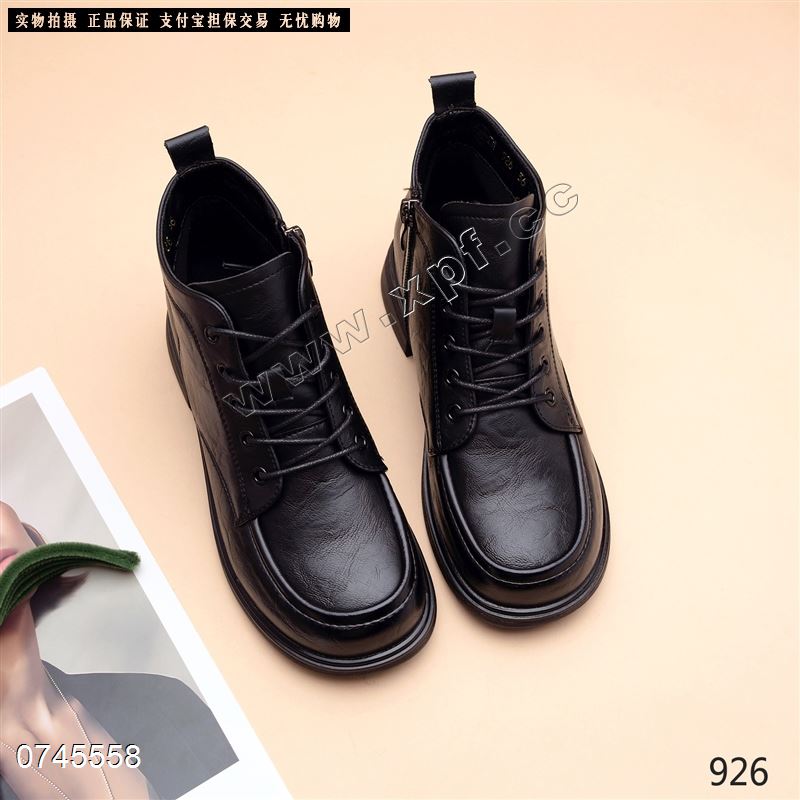 新款加绒短靴926