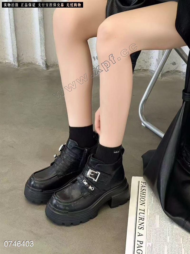 加棉短靴