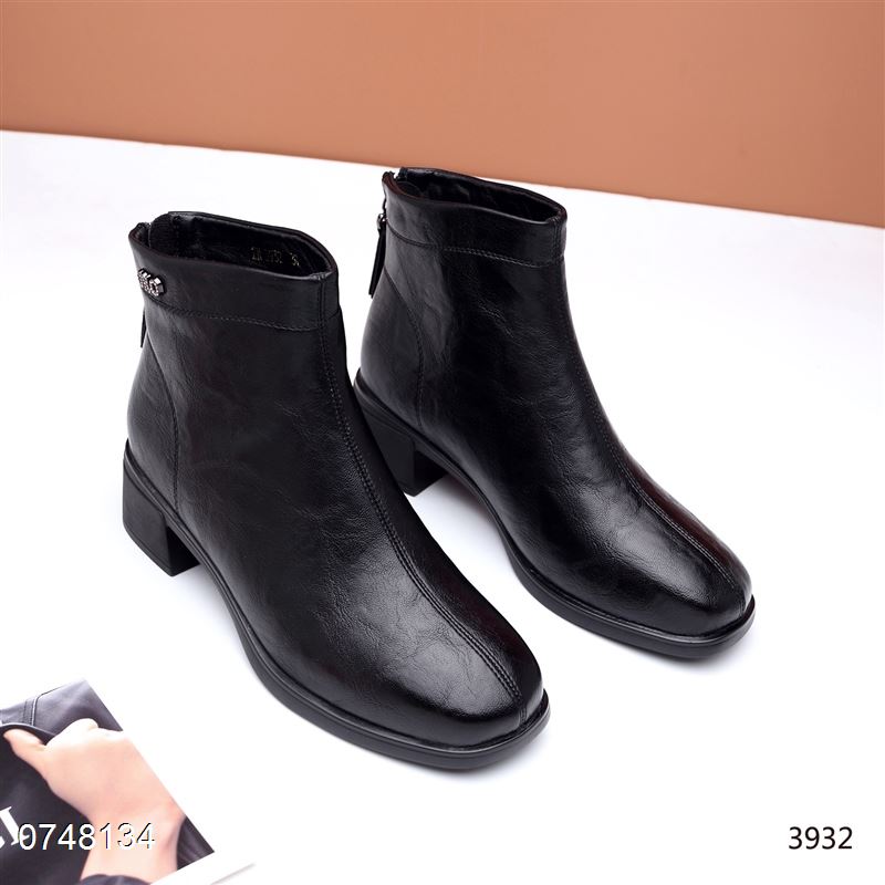 新款绒里短靴3932