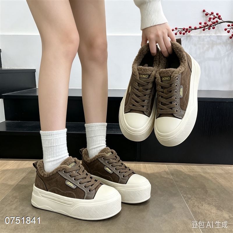 新款复古美拉德休闲棉鞋休闲鞋0918