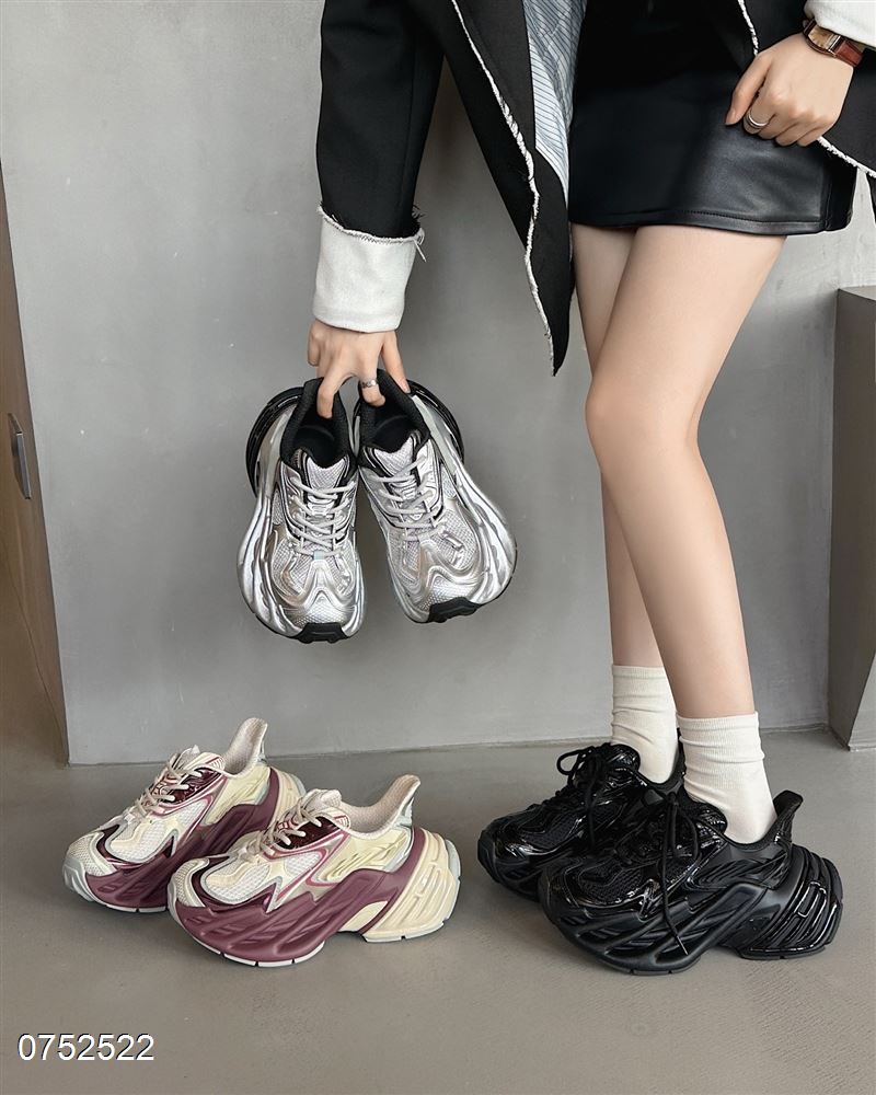新款厚底休闲鞋老爹鞋情侣款男鞋2676