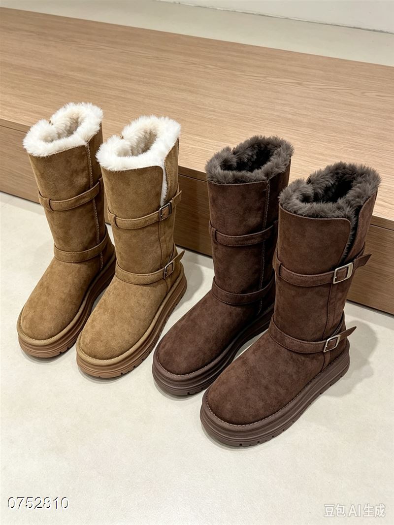 新款厚底雪地靴9916